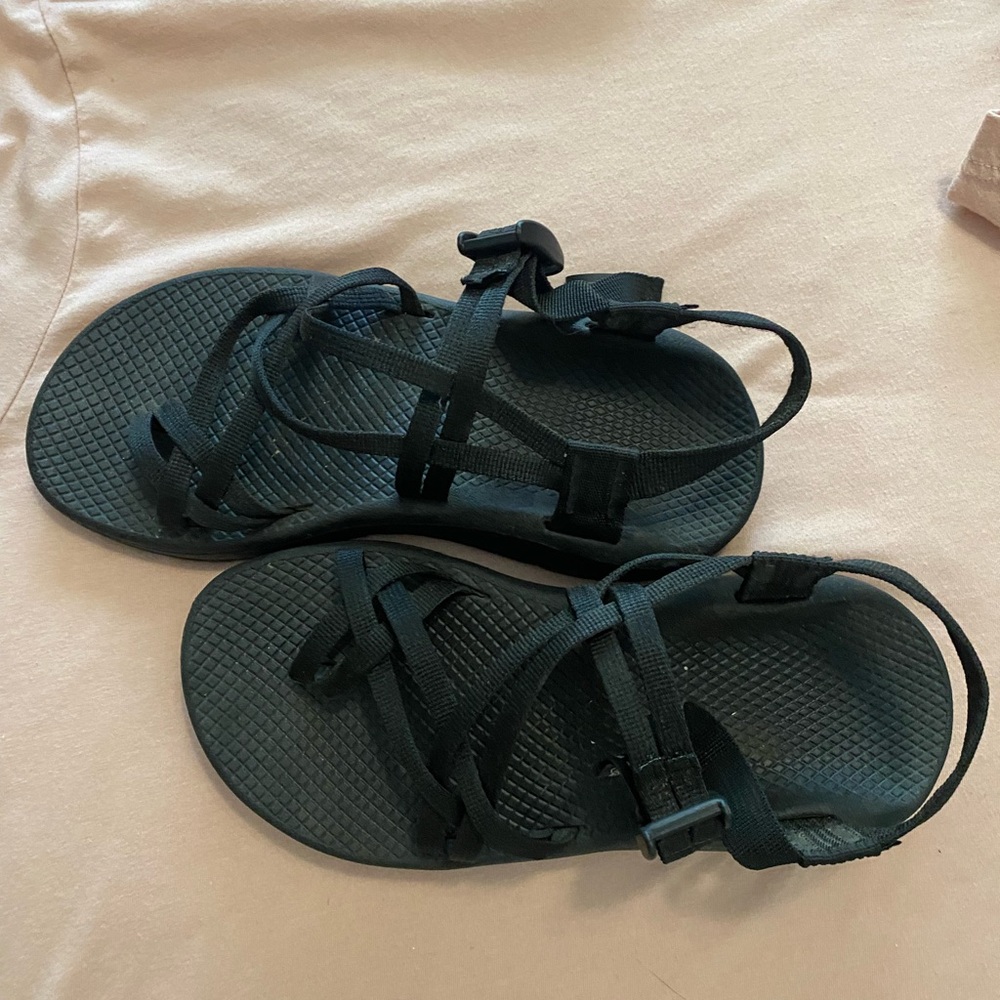Women’s black Chaco sandals